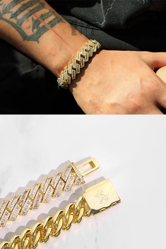 Opulence 18K Cuban Bracelet