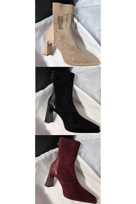 Stride Luxe Ankle Boots