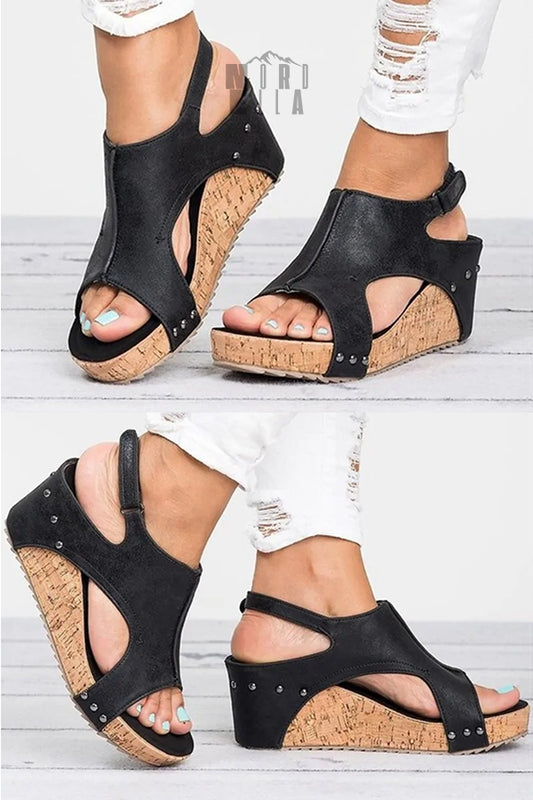 Cool Step Wedge Sandals