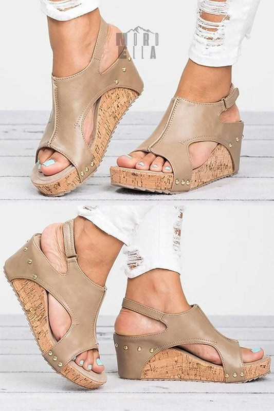 Cool Step Wedge Sandals