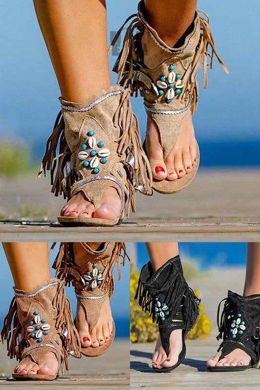 Bohemian Fring Sandals