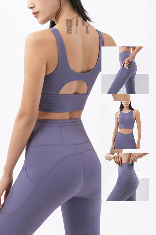 Traje deportivo de yoga FlexFit