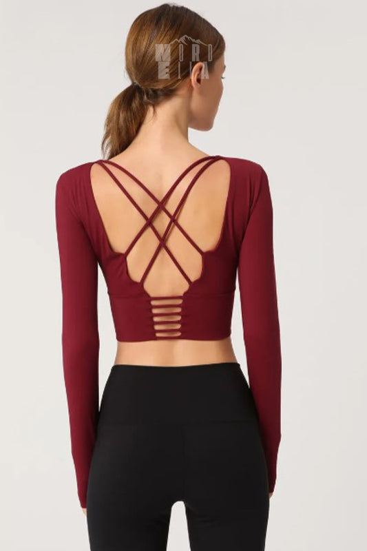 Long Sleeve Crop Top