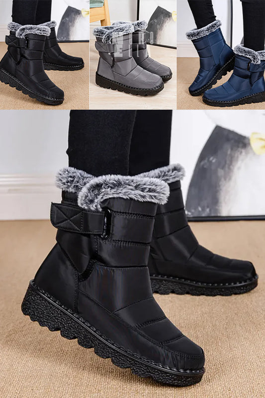 Rabbit Hair Snow Boots