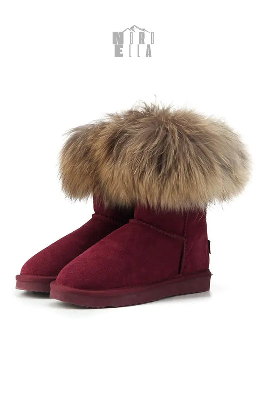 Fox Fur Luxury Boots