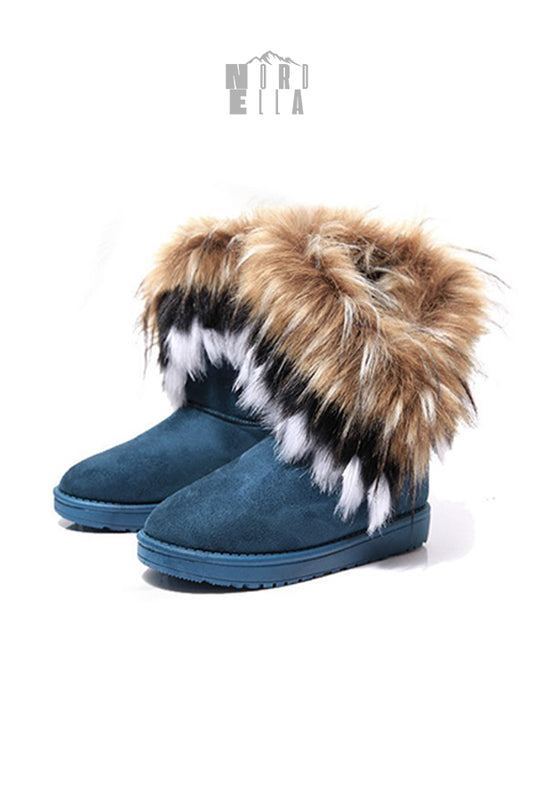 Fox Fur Luxury Boots