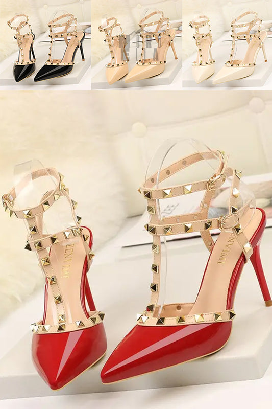 High Studded Heels