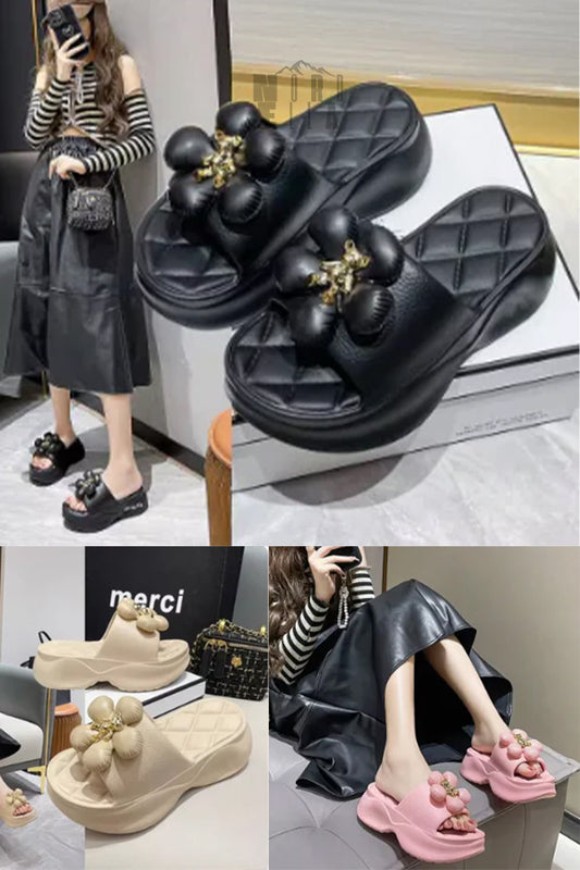 Luxurious High Slippers