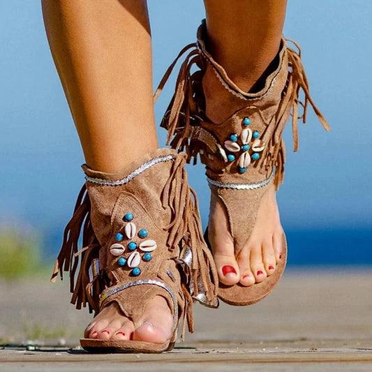 Bohemian Fring Sandals