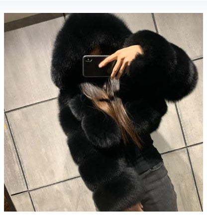 Frost Luxe Faux Fur Jacket