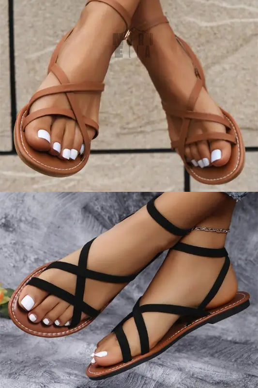 Sandalias estilo romano