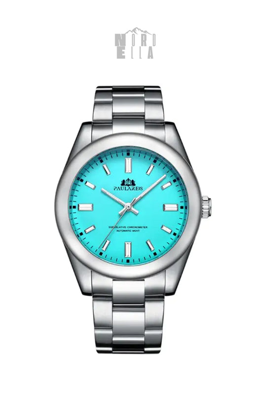 Reloj de pulsera automático de acero para hombre