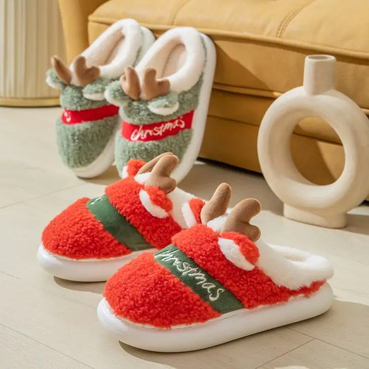 Fiesta Deer Comfort Slippers