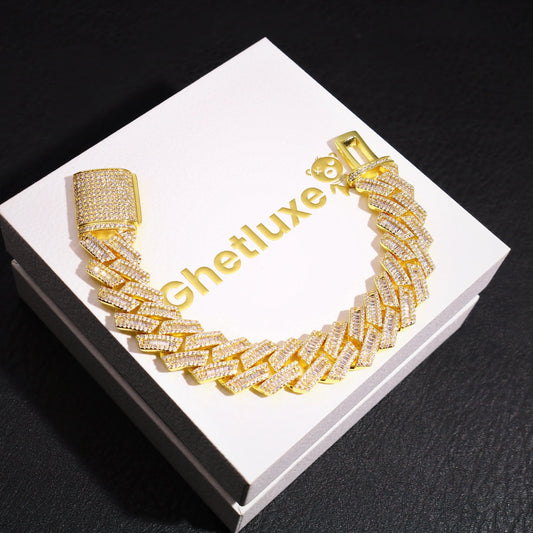 Opulence 18K Cuban Bracelet